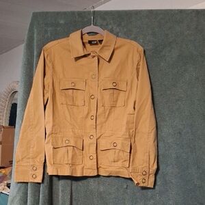 a.n.a Classic Beige Utility Jacket